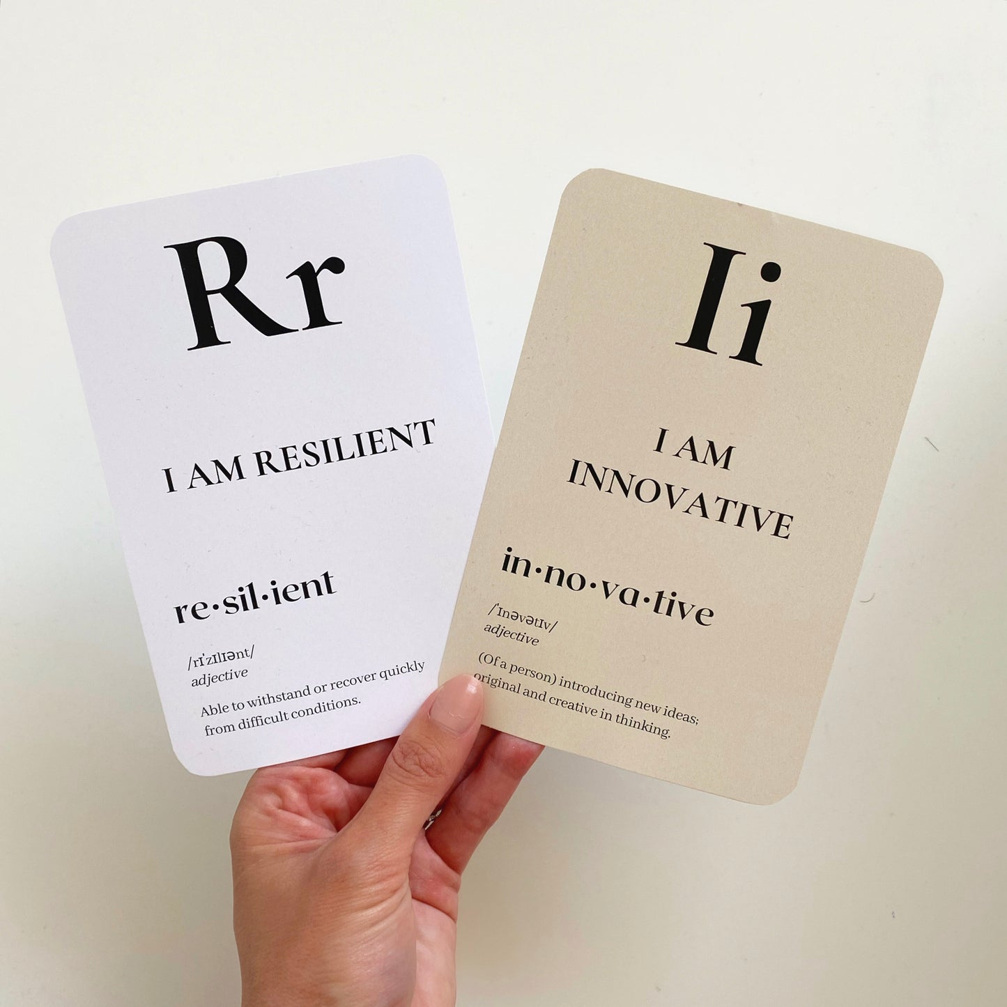 Alphabet A-Z Affirmation Cards